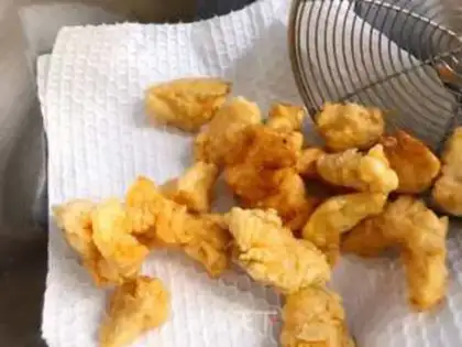 Make Powder rice step 12