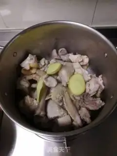 Make Mixer chicken soup step 4