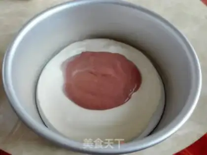 Make Zebra steam cake step 6