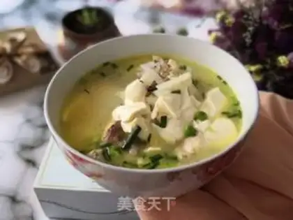 Make Tofu soup step 8