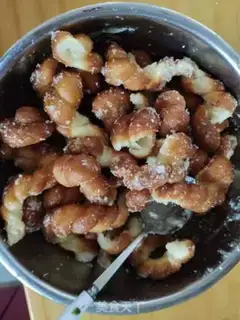 Make Honey coconuts step 15