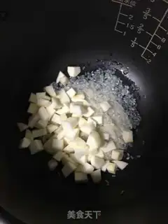 Make Potato rice congee step 2
