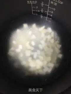 Make Potato rice congee step 3