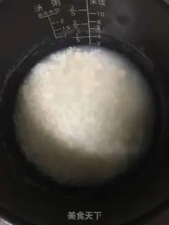 Make Potato rice congee step 5