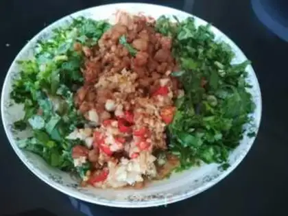 Make Three-coloured mash step 0