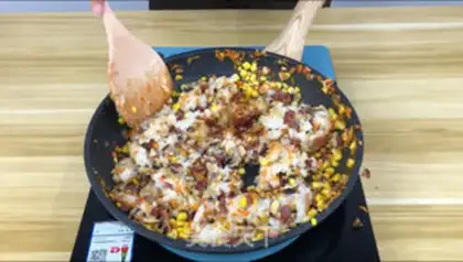 Make Scrambled oatmeal step 3