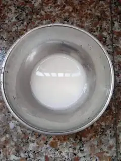Make Vegetable thick egg fever step 4