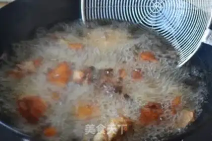 Make Vegetable thick egg fever step 7