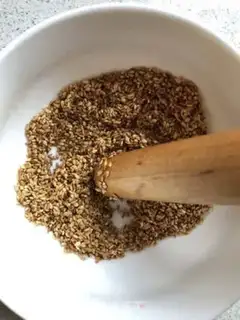 Make An artesian sesame cake step 0
