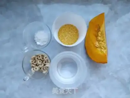 Make Pumpkin corn paste step 0