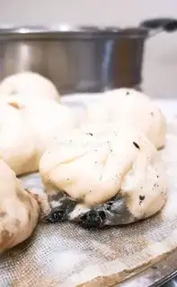 Make Curry beef buns step 21