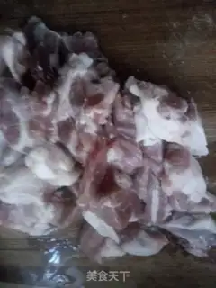 Make A lamb stew with radish step 1
