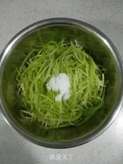 Make Green carrots step 3