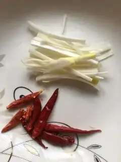 Make Scrambled radish step 0