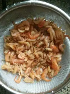 Make Shrimp and radish step 3