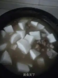 Make A lamb stew with radish step 7