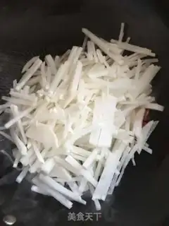 Make Scrambled radish step 3
