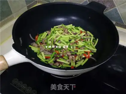 Make Garlic fried meat step 10