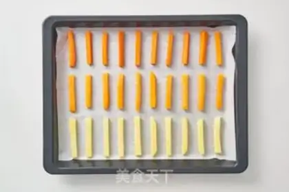 Make Finger and vegetables step 3