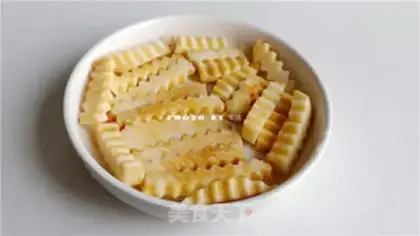 Make French fries step 2