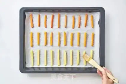 Make Finger and vegetables step 5