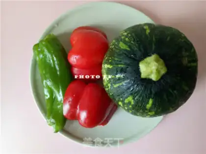Make Twin pepper pumpkins step 0