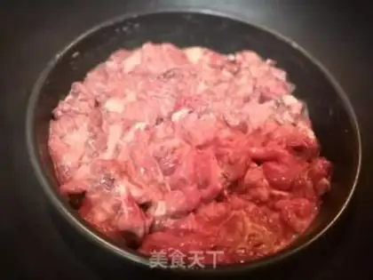Make Spicy beef step 2
