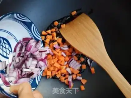 Make Carrot onions step 7