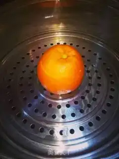 Make Orange steamed eggs step 5
