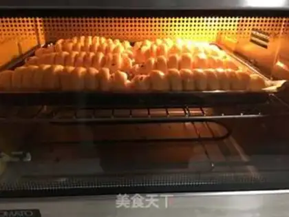 Make Bean caterpillar bread step 8