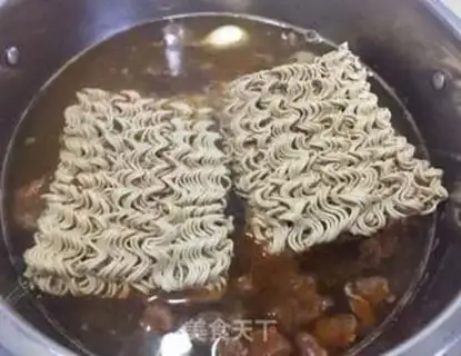 Make Lamb noodles step 5