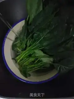 Make Apricot spinach step 1