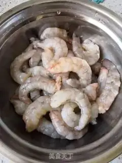 Make Pretzels, fried shrimp step 0