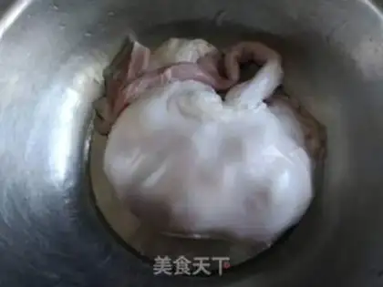 Make Piggy belly chicken step 2
