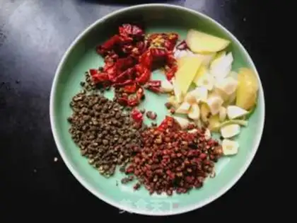 Make Spicy with back shrimp step 6