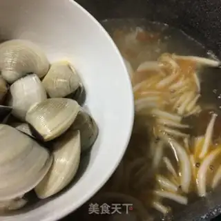 Make Charmella mushroom soup step 9