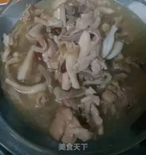 Make Piggy belly chicken step 6