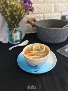 Make Charmella mushroom soup step 13