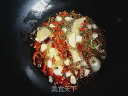 Make Spicy with back shrimp step 12
