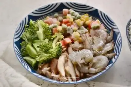 Make ♪ Field seafood ♪ step 1