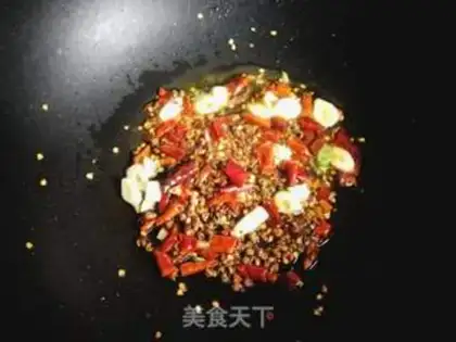 Make Spicy with back shrimp step 18