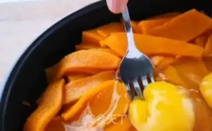 Make Pumpkin bread step 1