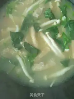 Make Red shrimp sea mushroom soup step 7