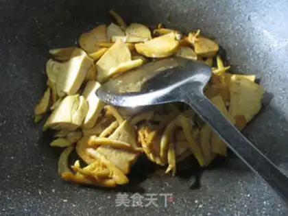 Make Scrambled chicken step 7