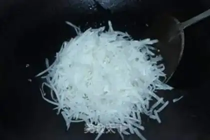 Make The radish bun step 2