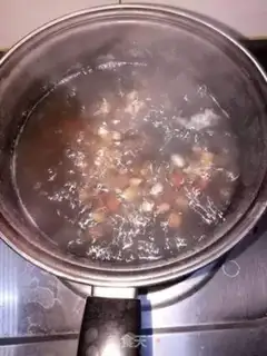 Make Red bean rice soup step 2