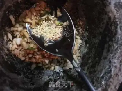 Make Chicken silk cabbage step 16