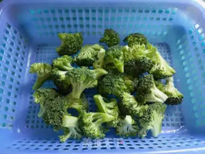 Make The apricot and the broccoli step 0