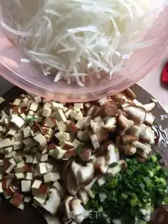Make radish fragrance step 4