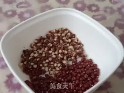 Make Twin bean rice soup step 0